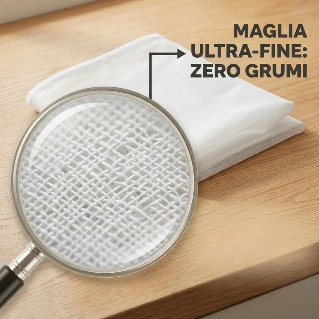 Set of Premium Natural Fabric Filter Bags (Washable & Reusable)